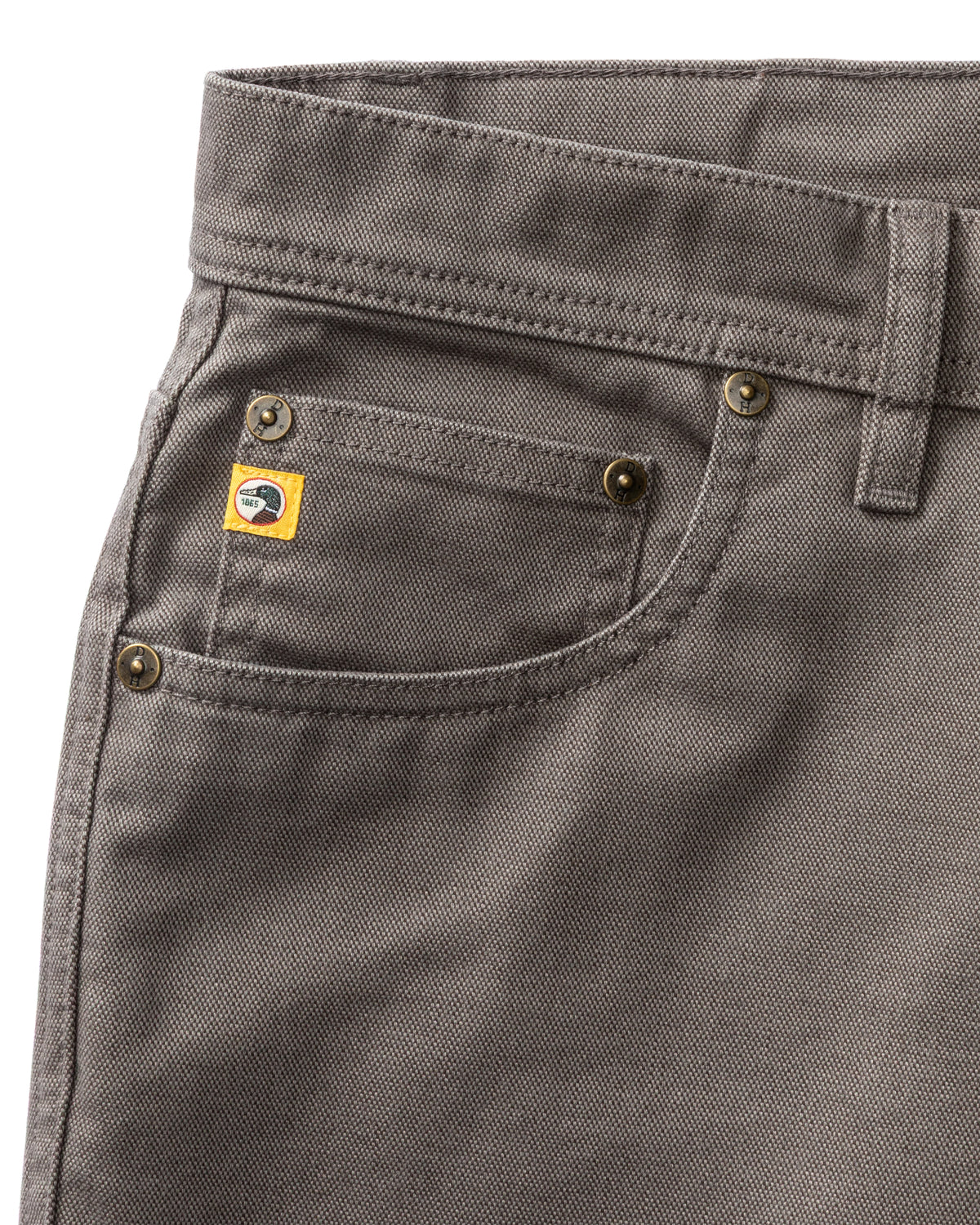 Field Canvas Five-Pocket - Fossil Gray