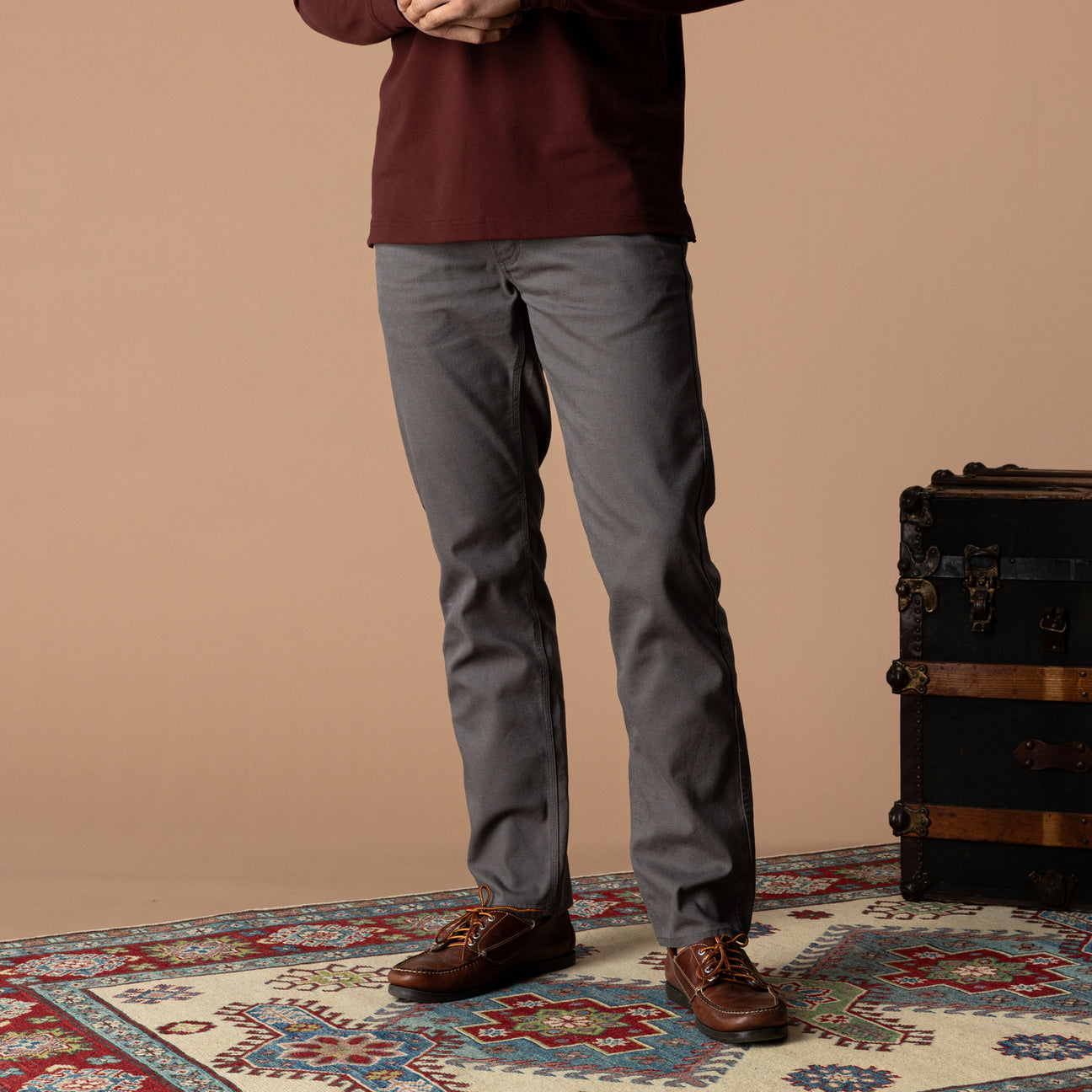 Field Canvas Five-Pocket - Fossil Gray