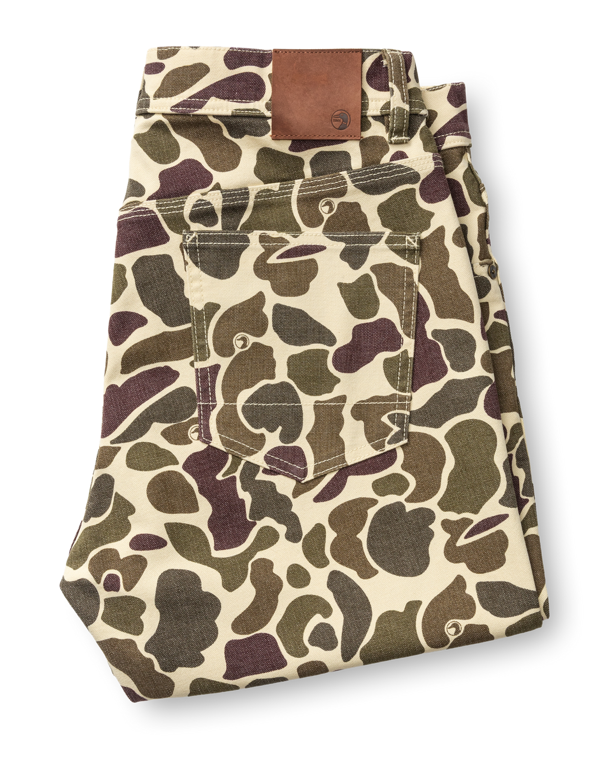 Field Canvas Five-Pocket - Sandrift Khaki Camo