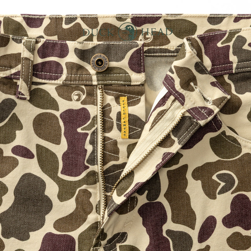 Field Canvas Five-Pocket - Sandrift Khaki Camo