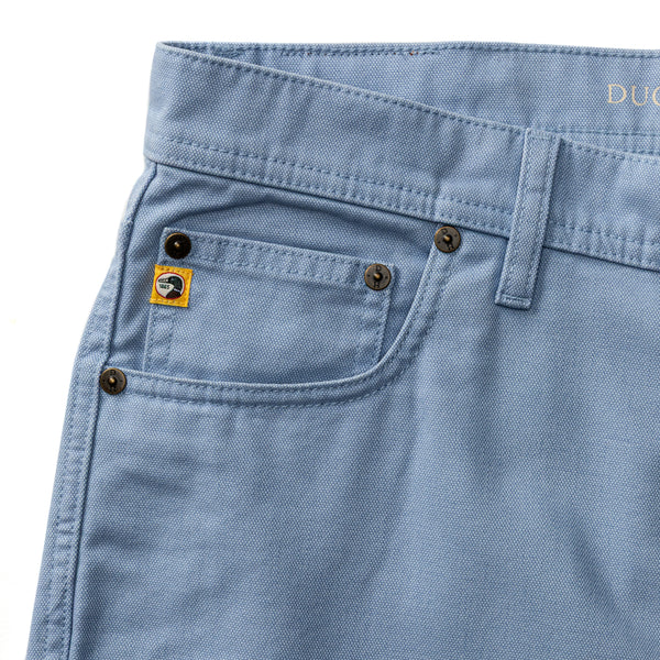 Field Canvas Five-Pocket - Chambray Blue