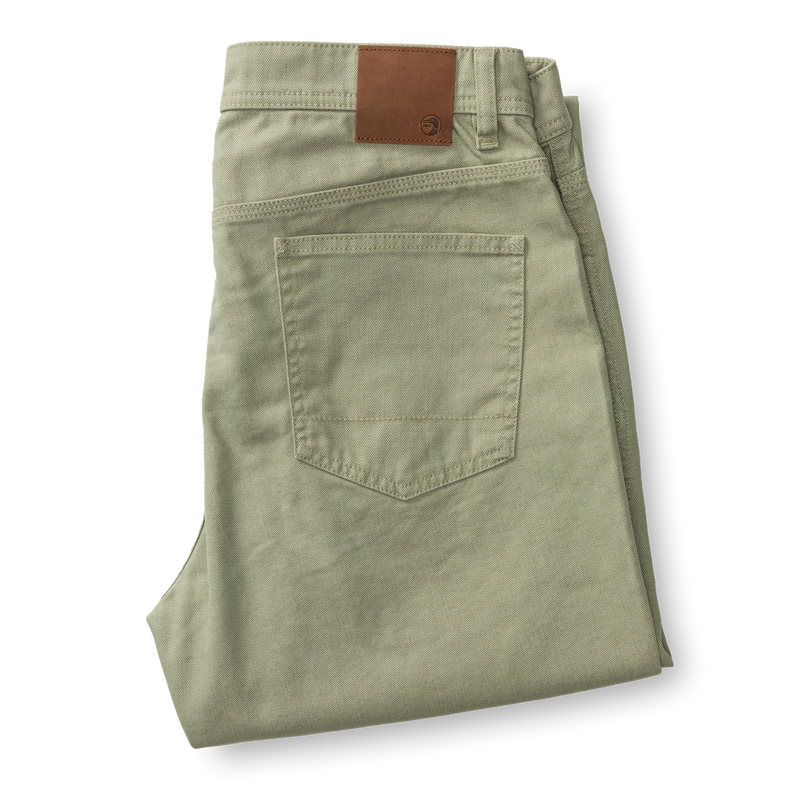 Field Canvas Five-Pocket - Slate Green