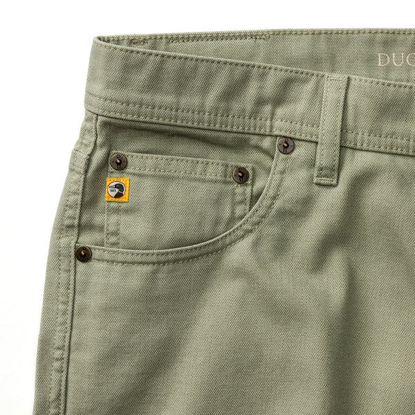 Field Canvas Five-Pocket - Slate Green