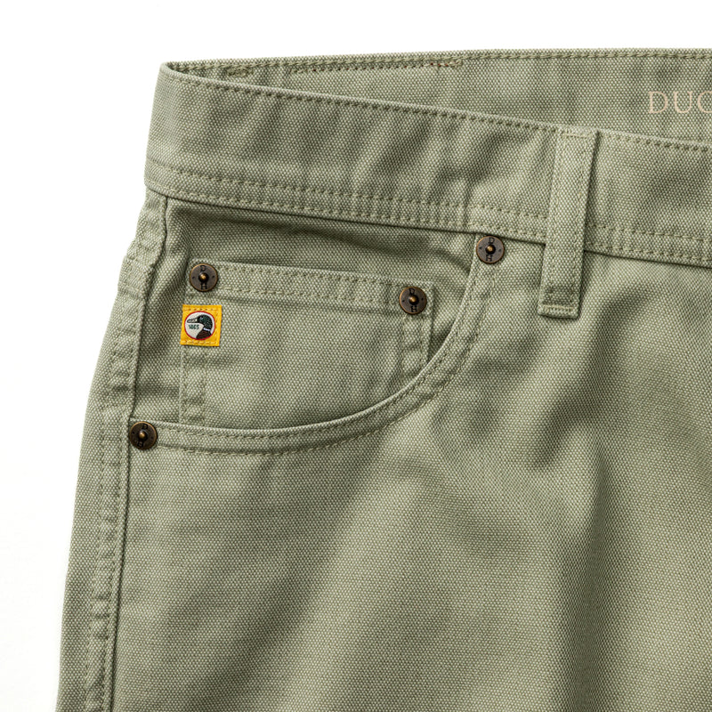Field Canvas Five-Pocket - Slate Green