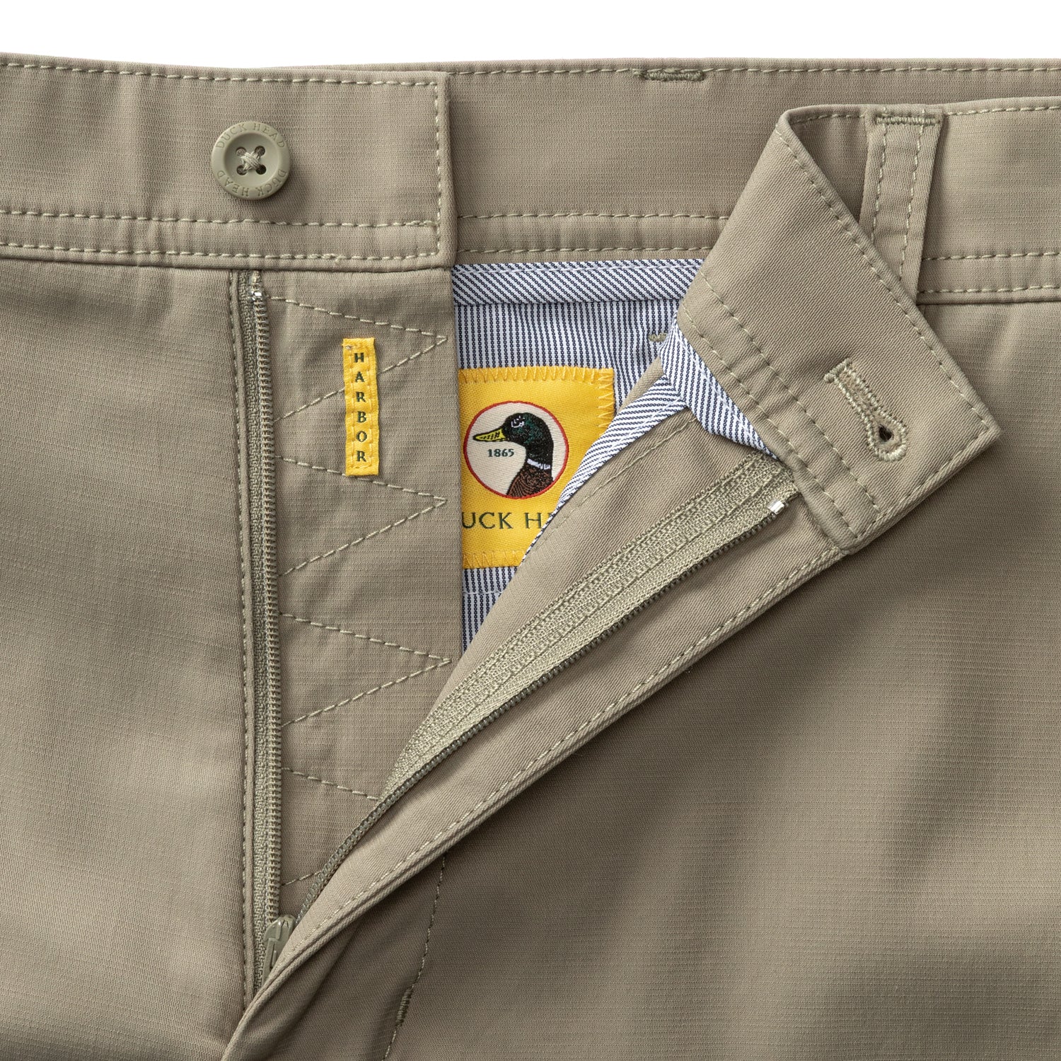 Harbor Performance Chino - Vetiver Green