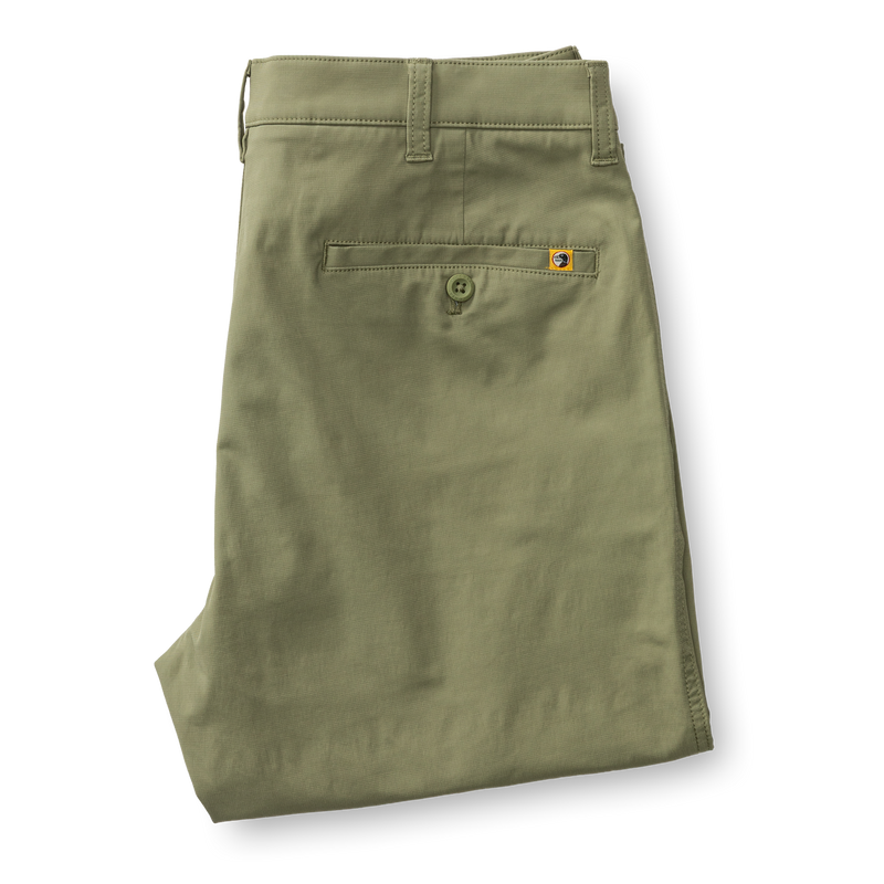 Harbor Performance Chino - Oil Green