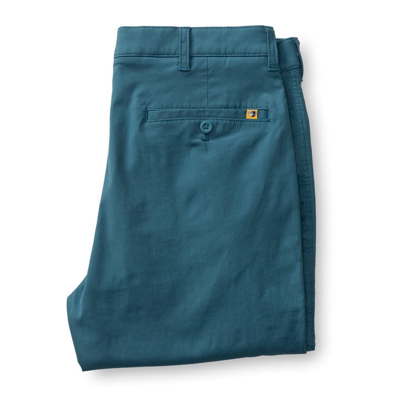 Harbor Performance Chino - Teal Blue