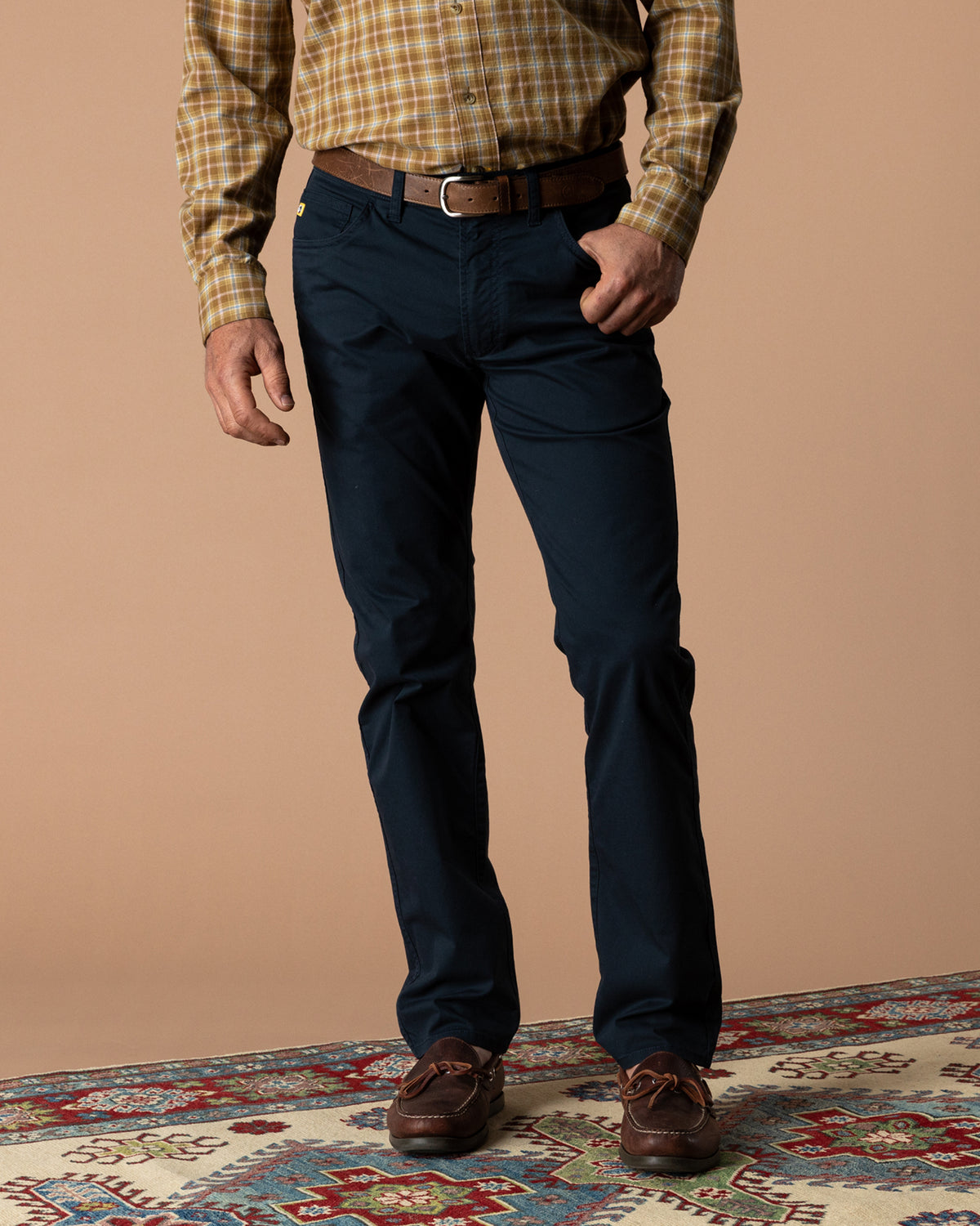 Shoreline Five-Pocket - Carbon Navy