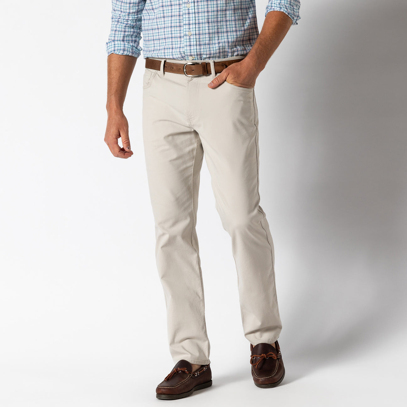 Shoreline Five-Pocket - Stone