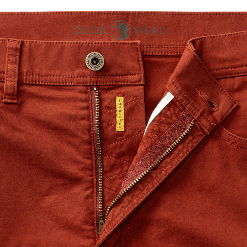 Shoreline Five-Pocket - Brandy Brown