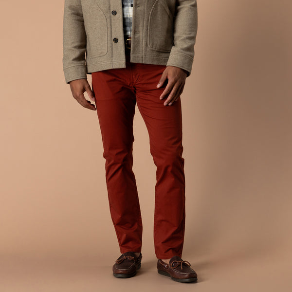 Shoreline Five-Pocket - Brandy Brown