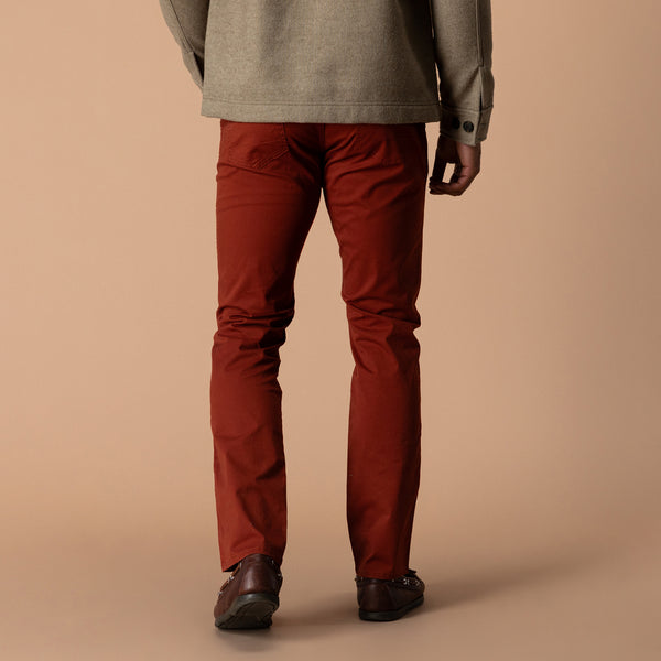 Shoreline Five-Pocket - Brandy Brown