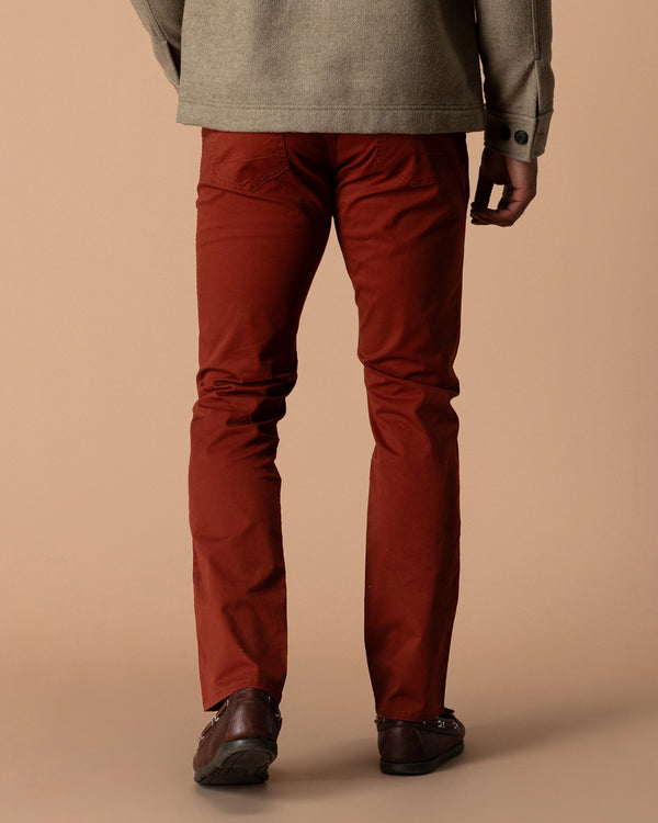 Shoreline Five-Pocket - Brandy Brown