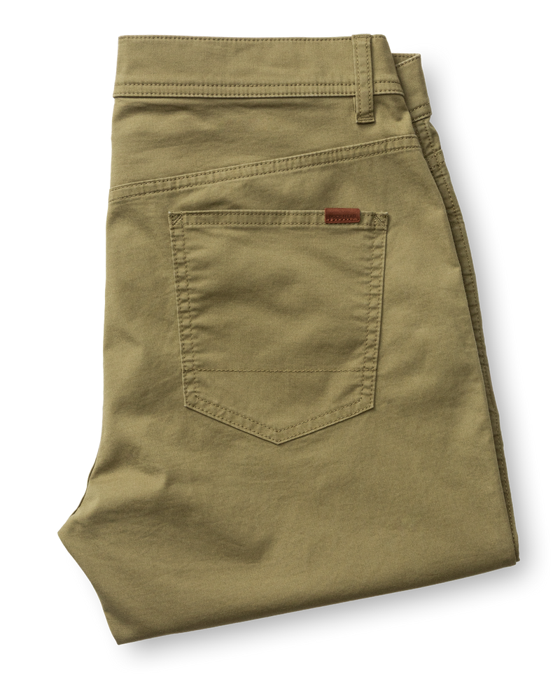 Shoreline Five-Pocket - Moss Green