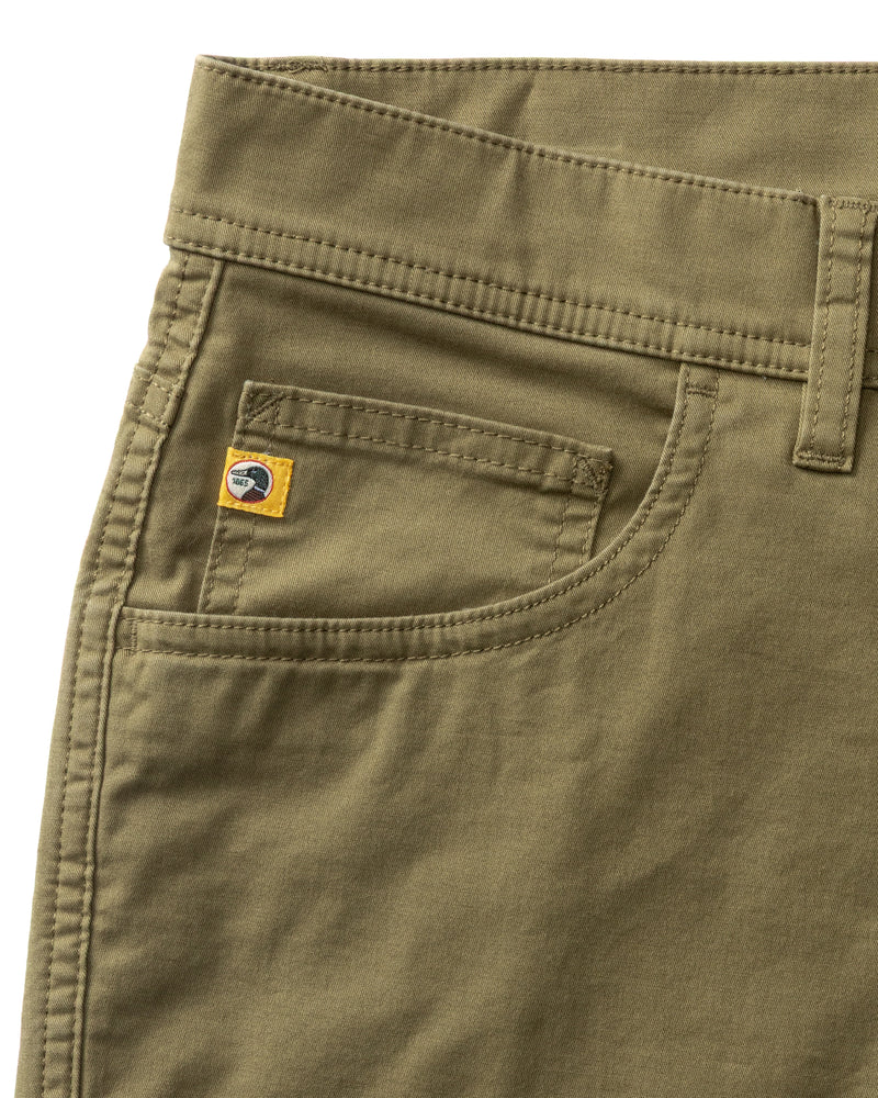 Shoreline Five-Pocket - Moss Green