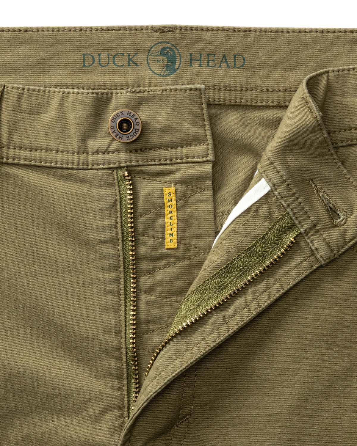 Shoreline Five-Pocket - Moss Green