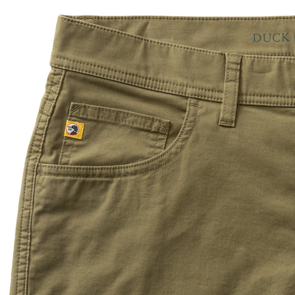 Shoreline Five-Pocket - Moss Green