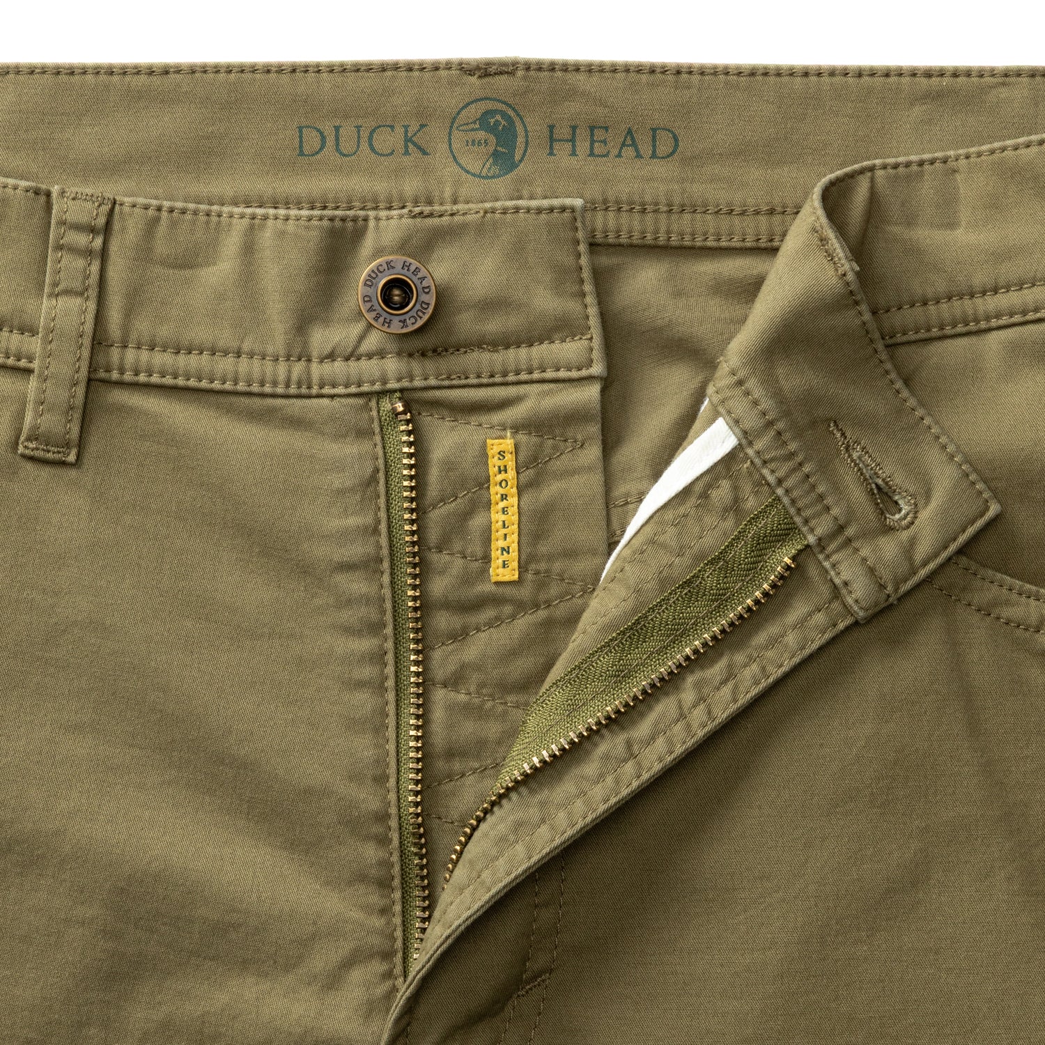 Shoreline Five-Pocket - Moss Green
