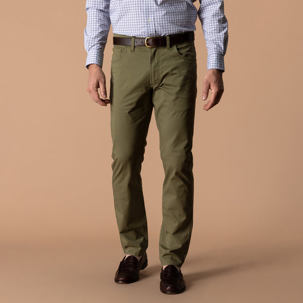 Shoreline Five-Pocket - Moss Green