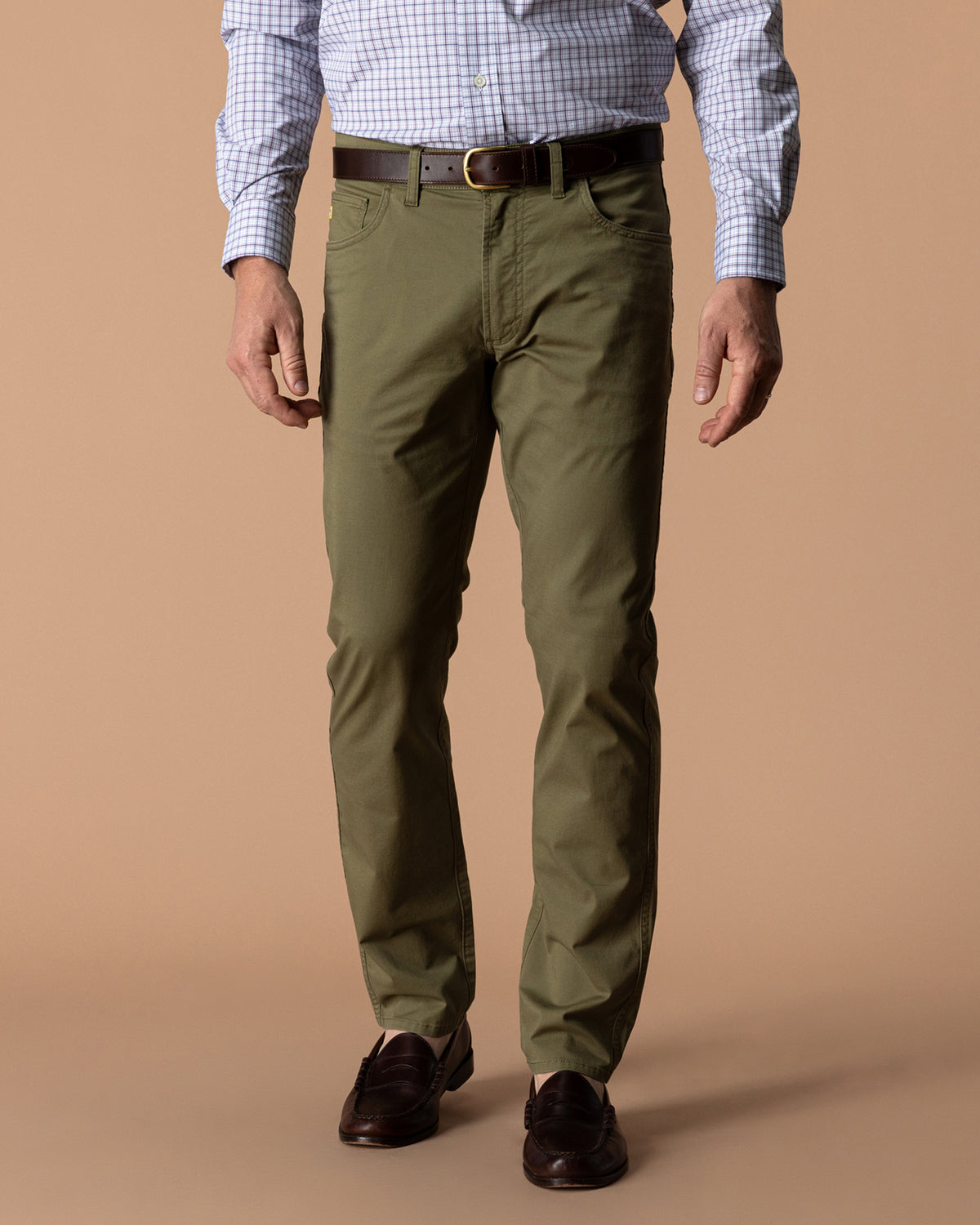 Shoreline Five-Pocket - Moss Green