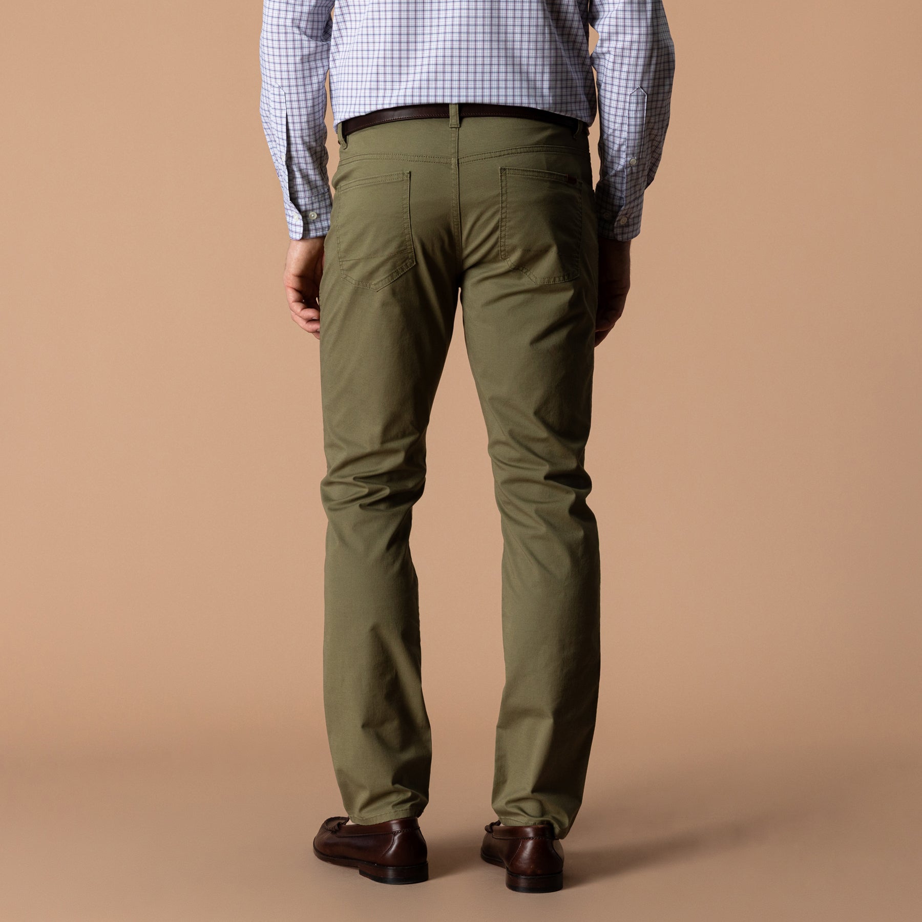 Shoreline Five-Pocket - Moss Green