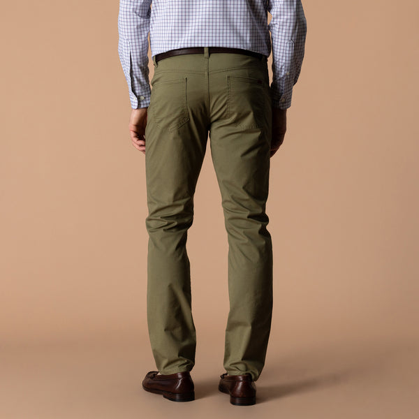 Shoreline Five-Pocket - Moss Green