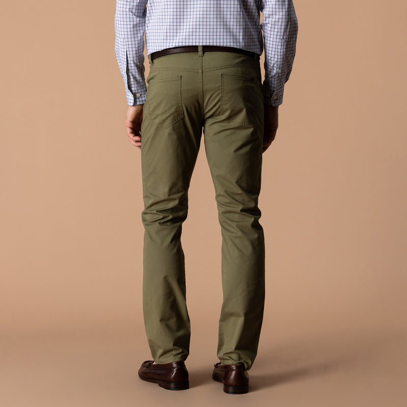 Shoreline Five-Pocket - Moss Green