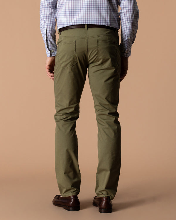 Shoreline Five-Pocket - Moss Green