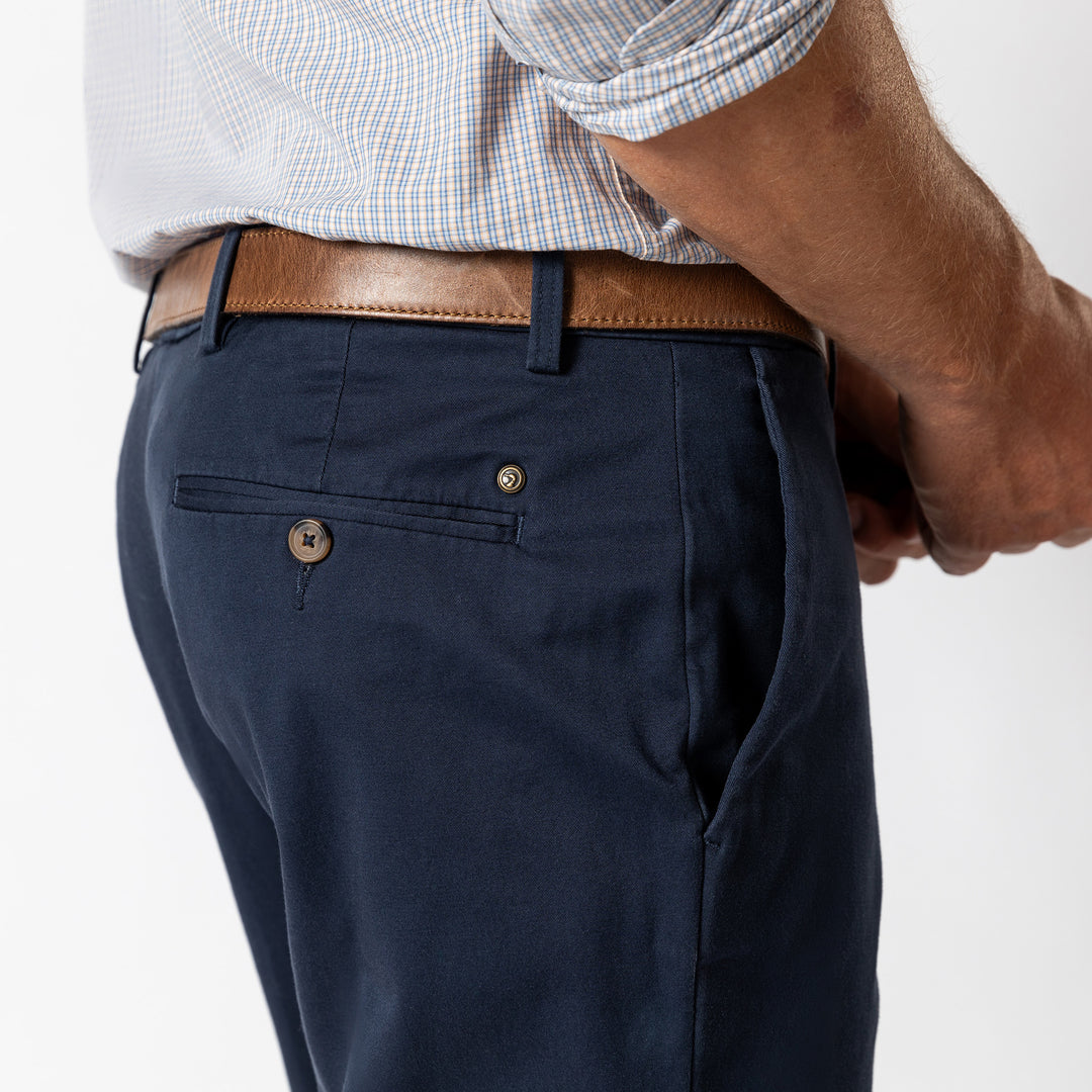 オオトロ　Heritage Duck Down navy M O'Bryan Organic Chino - Navy – Duck Head