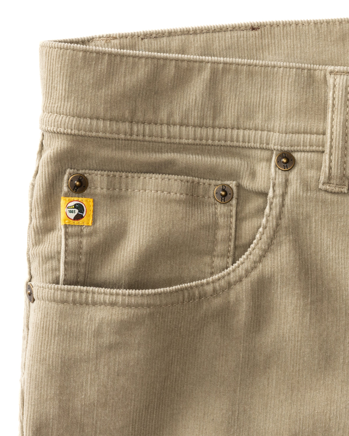 Holston Corduroy Five-Pocket - Khaki