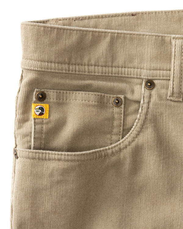Holston Corduroy Five-Pocket - Khaki