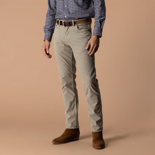Holston Corduroy Five-Pocket - Khaki