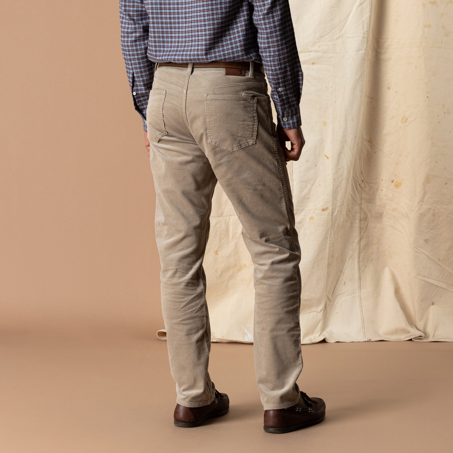 Holston Corduroy Five-Pocket - Khaki