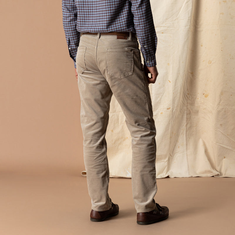 Holston Corduroy Five-Pocket - Khaki