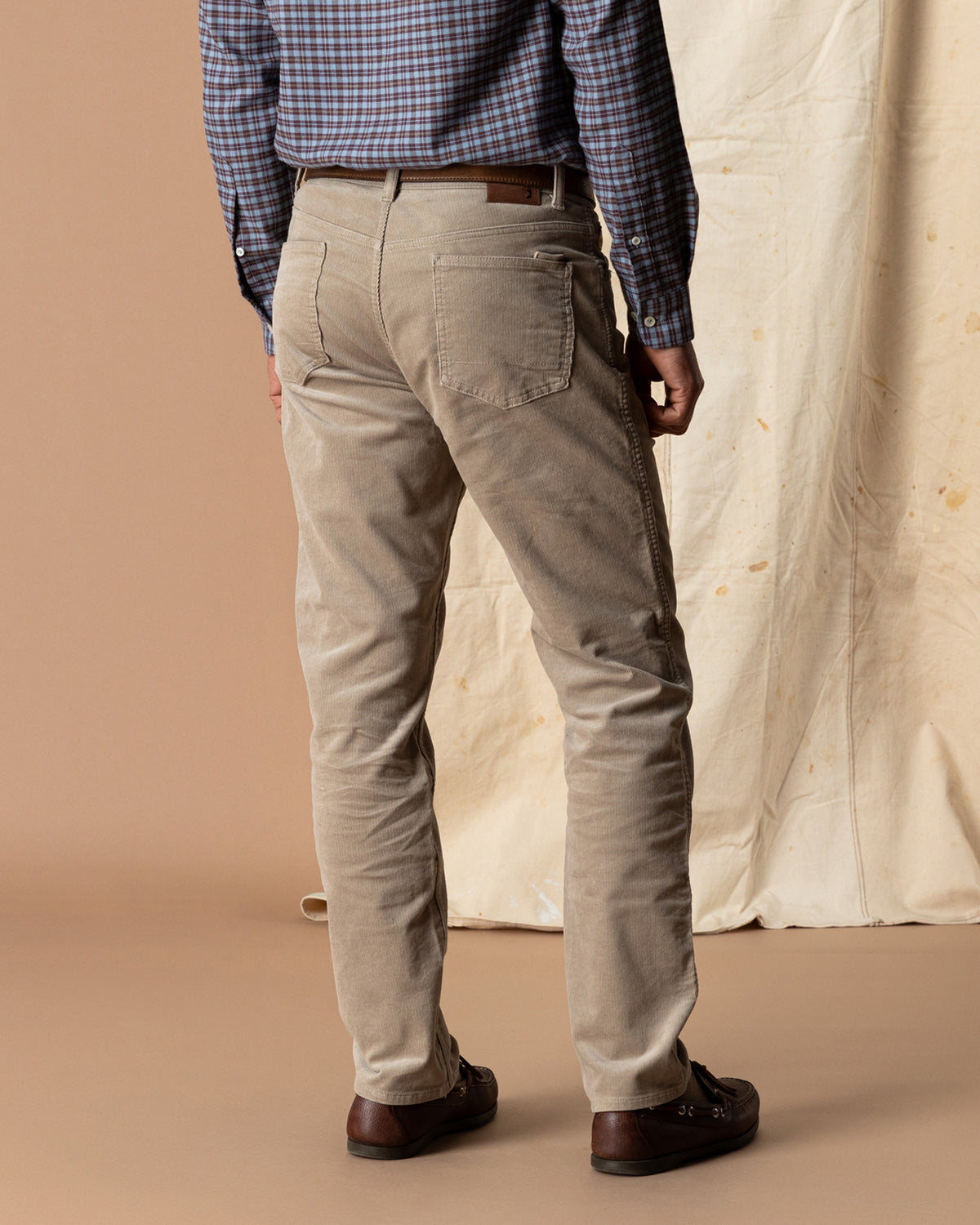 Holston Corduroy Five-Pocket - Khaki
