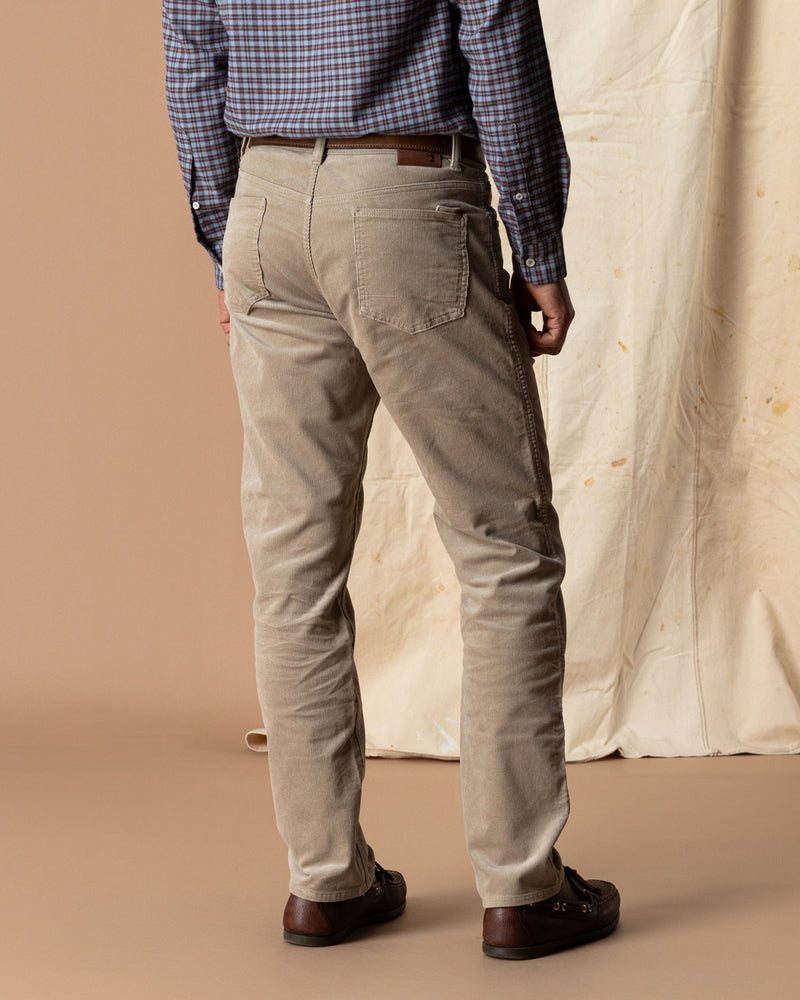 Holston Corduroy Five-Pocket - Khaki