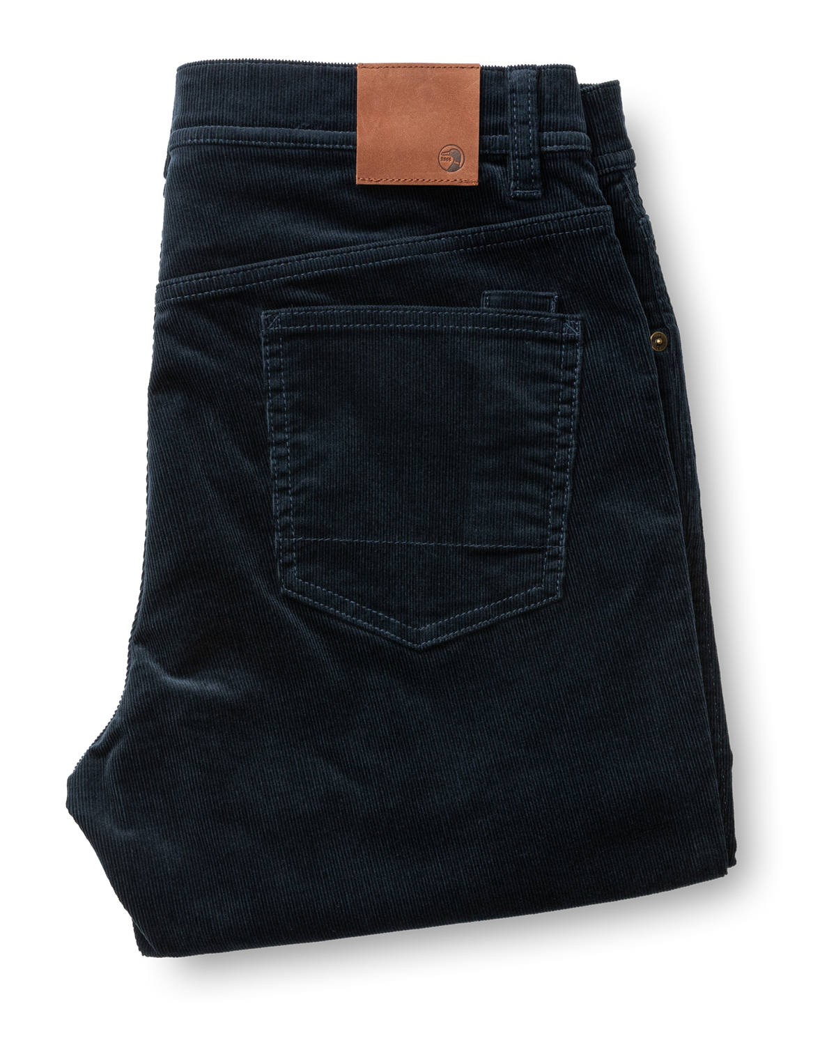 Holston Corduroy Five-Pocket - Carbon Navy