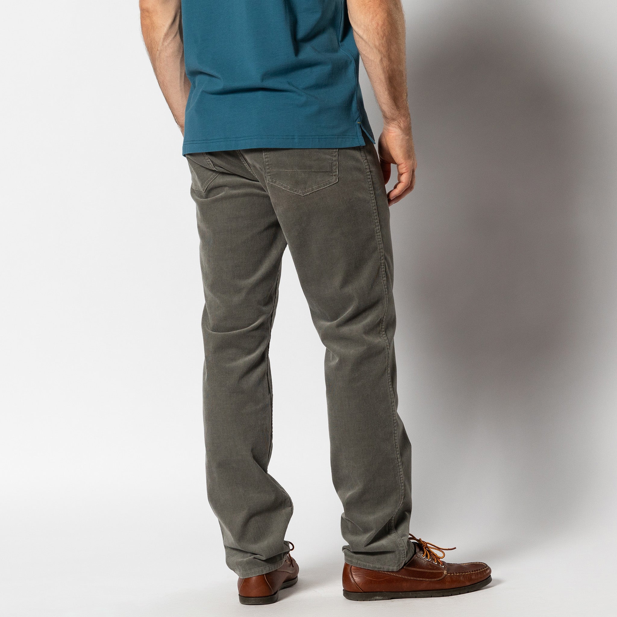 Holston Corduroy Five-Pocket - Castor Grey