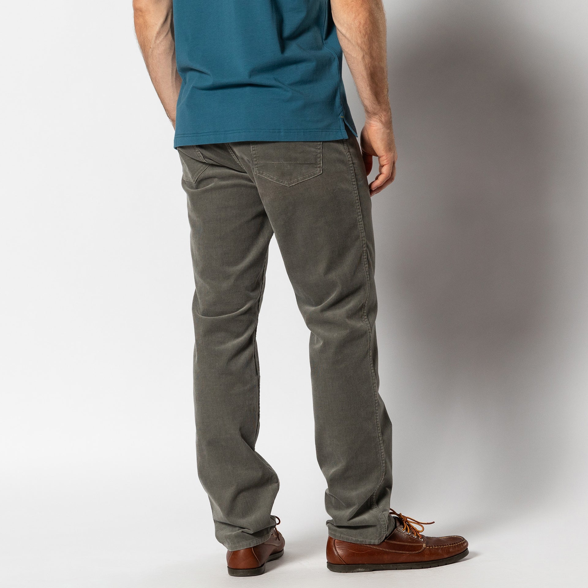 Holston Corduroy Five-Pocket - Castor Grey