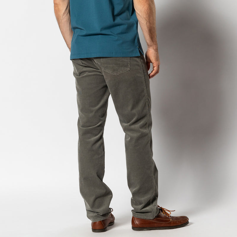 Holston Corduroy Five-Pocket - Castor Grey