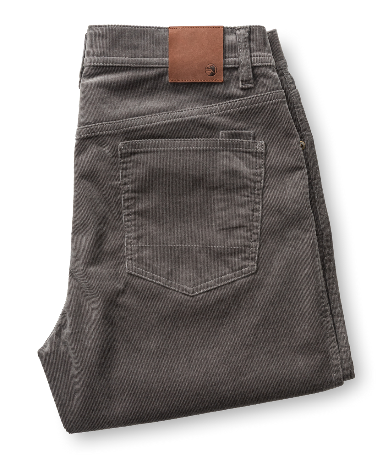 Holston Corduroy Five-Pocket - Fossil Gray
