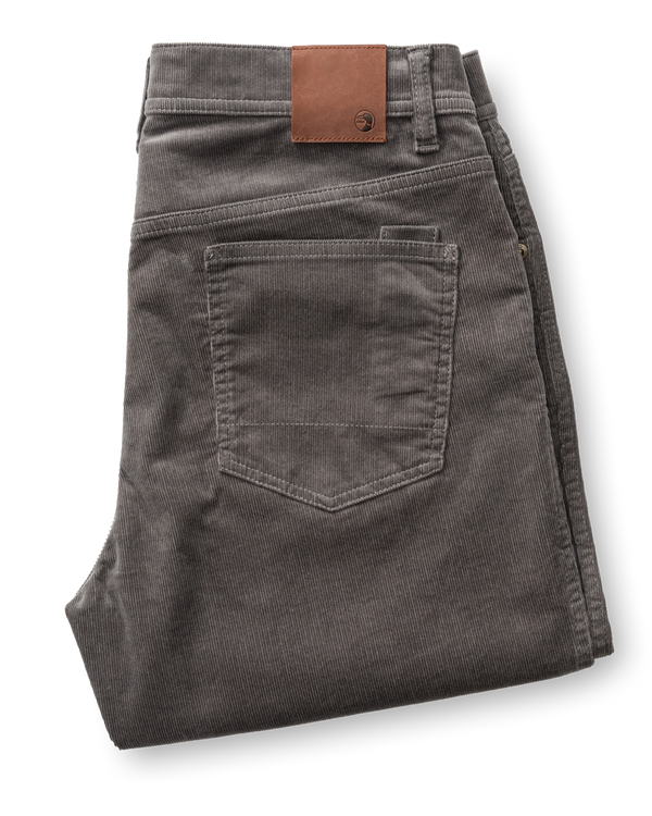 Holston Corduroy Five-Pocket - Fossil Gray