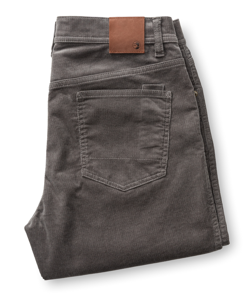 Holston Corduroy Five-Pocket - Fossil Gray