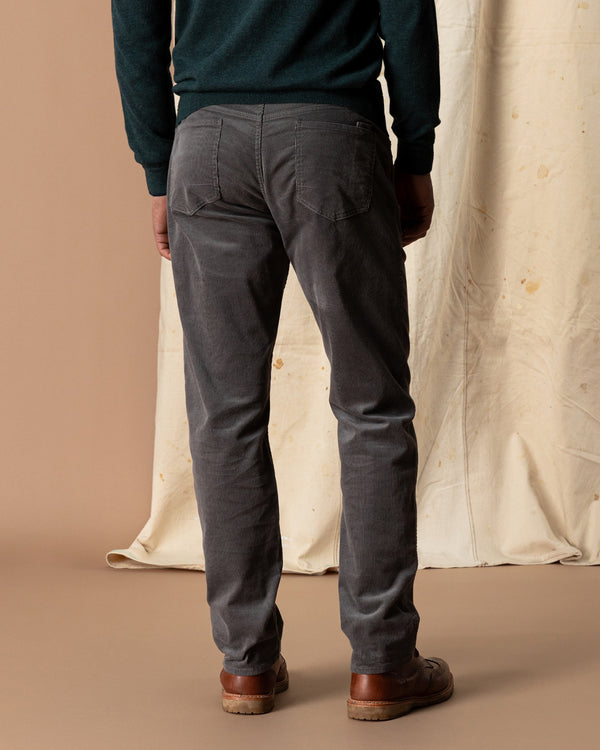 Holston Corduroy Five-Pocket - Fossil Gray