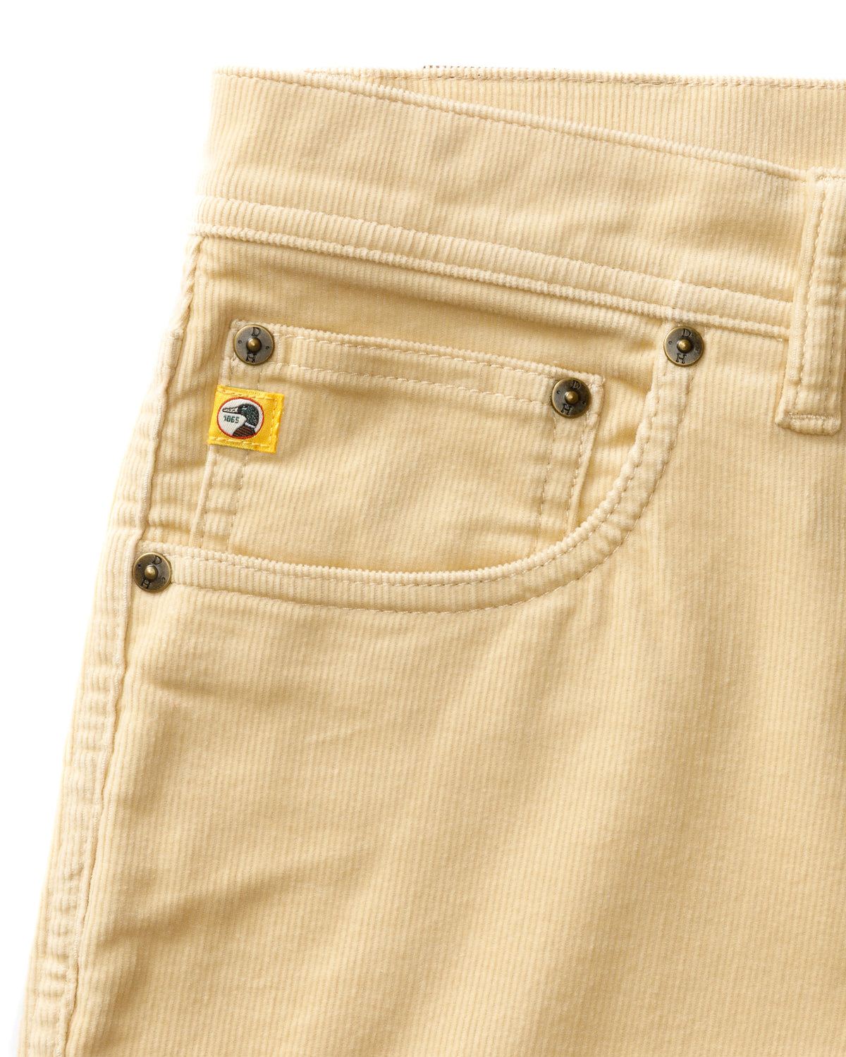 Holston Corduroy Five-Pocket - Sandrift Khaki