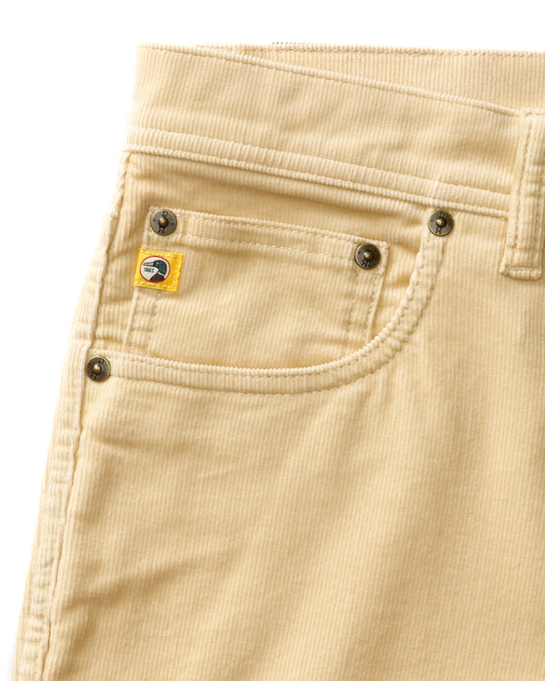 Holston Corduroy Five-Pocket - Sandrift Khaki