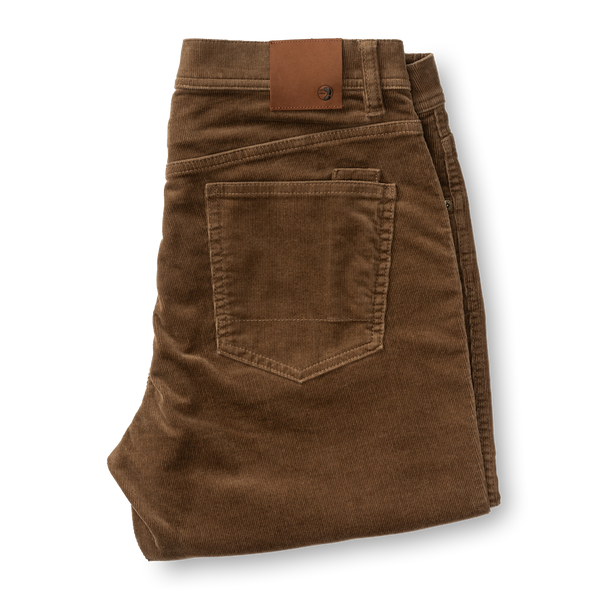 Holston Corduroy Five-Pocket - Dark Oak
