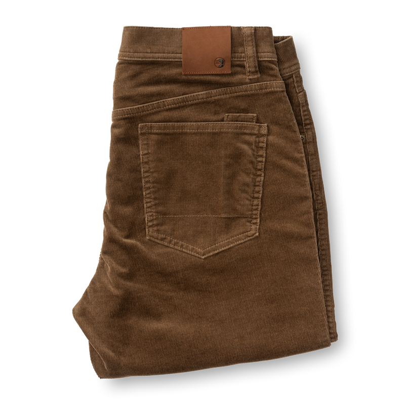Holston Corduroy Five-Pocket - Dark Oak