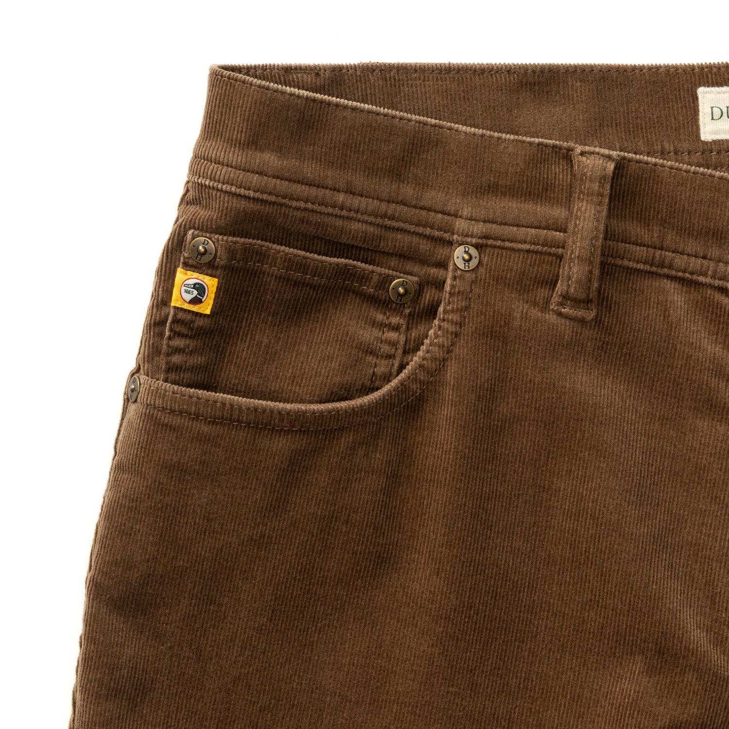 Holston Corduroy Five-Pocket - Dark Oak