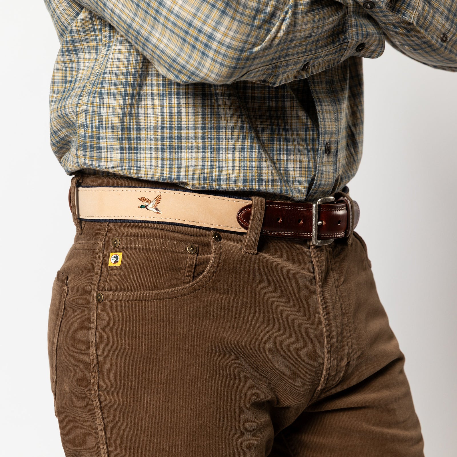 Holston Corduroy Five-Pocket - Dark Oak